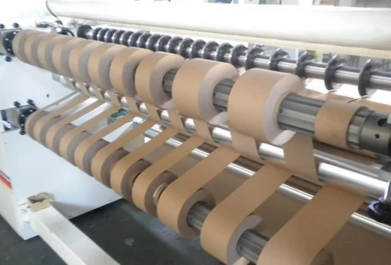 Chine Ruban de cerclage en papier kraft de haute qualité, forte adhérence humide après l'eau