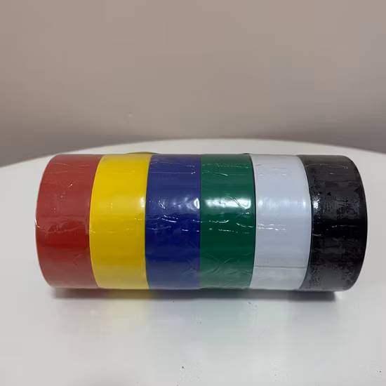 Ruban électrique pour électricien en PVC de qualité, isolation étanche, avec adhésif fort, pour le marché européen